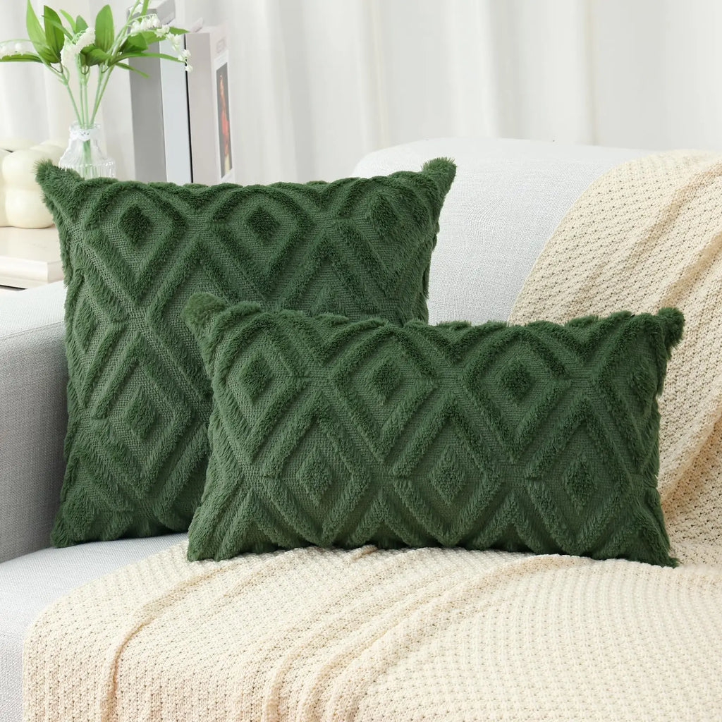 Velvet Throw Pillow Cover Set – 2 Pieces (45x45cm)