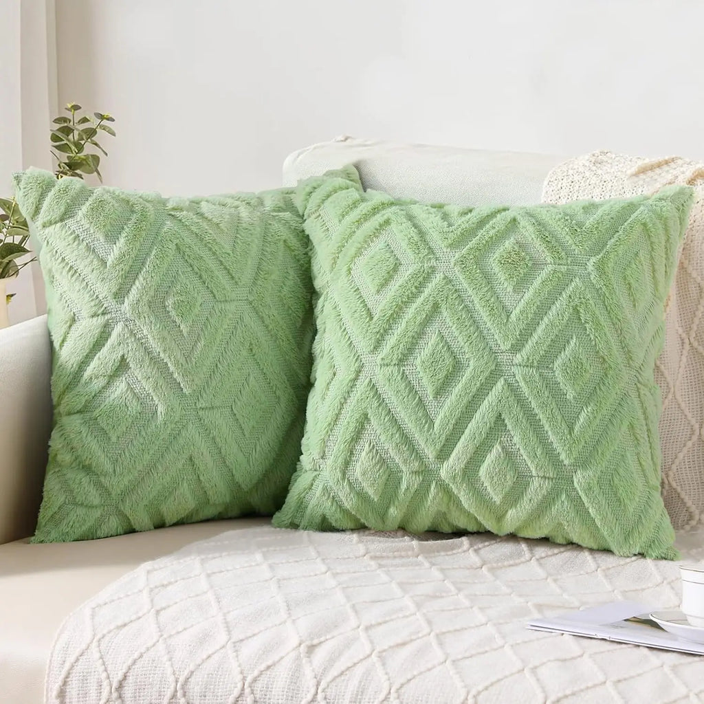 Velvet Throw Pillow Cover Set – 2 Pieces (45x45cm)