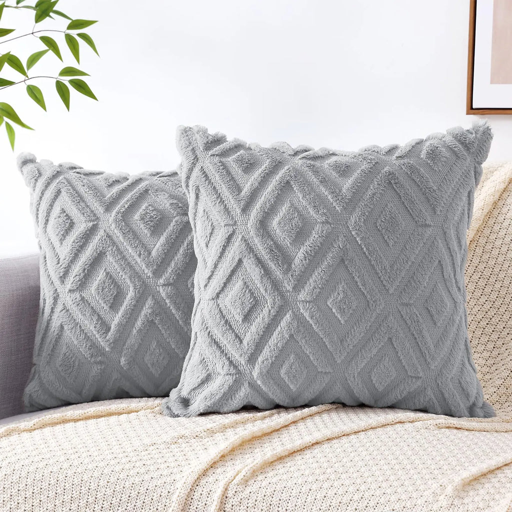Velvet Throw Pillow Cover Set – 2 Pieces (45x45cm)