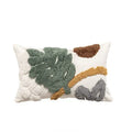Leaves Home Decor Cushion Cover – Tufted Plant Design