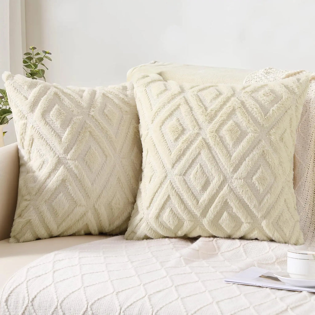 Velvet Throw Pillow Cover Set – 2 Pieces (45x45cm)