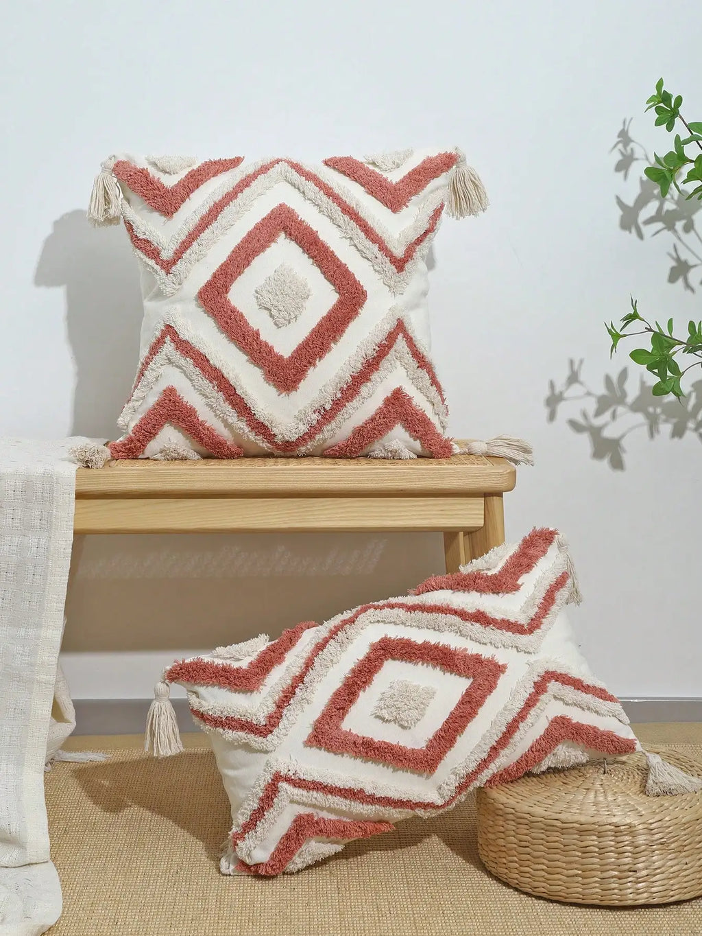 Nordic INS-Style Tufted Throw Pillow Cover