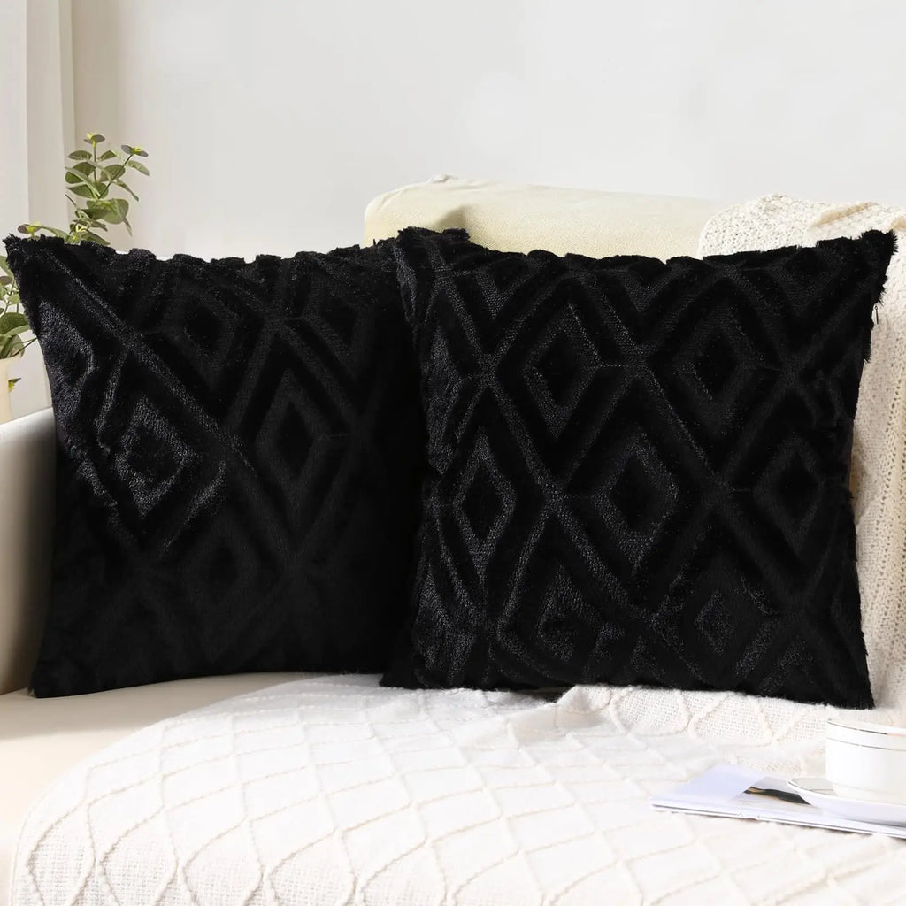 Velvet Throw Pillow Cover Set – 2 Pieces (45x45cm)
