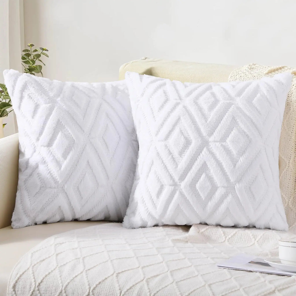 Velvet Throw Pillow Cover Set – 2 Pieces (45x45cm)