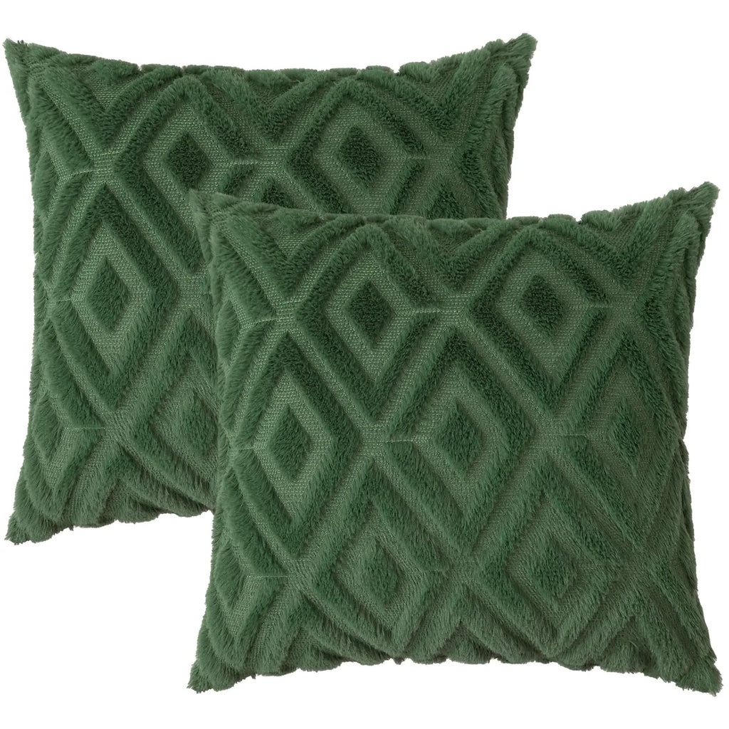 Velvet Throw Pillow Cover Set – 2 Pieces (45x45cm)