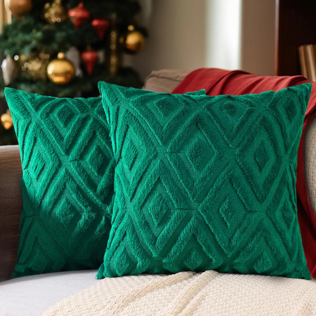 Velvet Throw Pillow Cover Set – 2 Pieces (45x45cm)